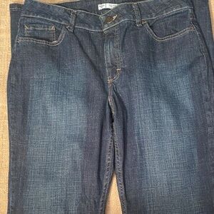 Lee Dark Blue Women's Straight Leg Jeans